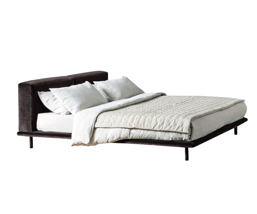 Timothy Contemporary Upholstered Bed by Andrea Parisio for Meridiani | Casa Design Group