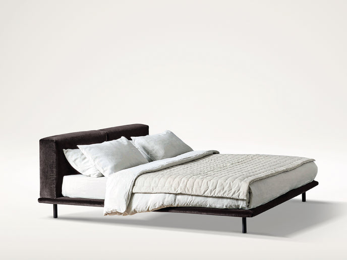 Timothy Contemporary Upholstered Bed by Andrea Parisio for Meridiani | Casa Design Group