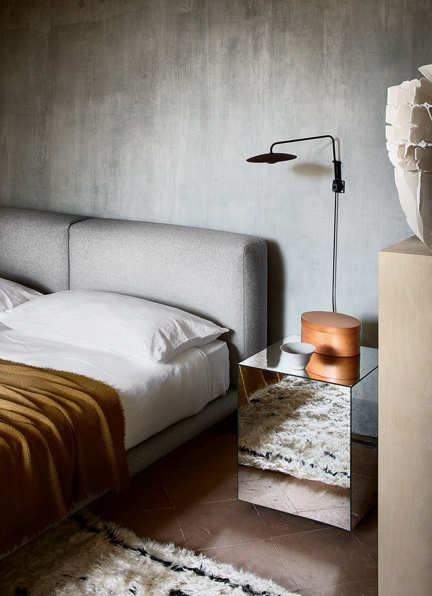 Timothy Contemporary Upholstered Bed by Andrea Parisio for Meridiani | Casa Design Group