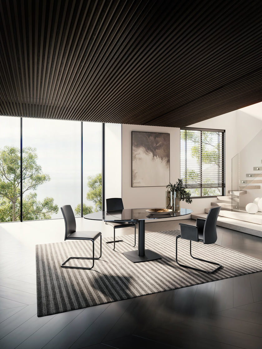 High End Titan Extendable Dining Table by Draenert Casa Design Group