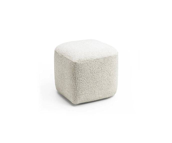 Frigerio Tom Pouf with sculptural design and premium upholstery for contemporary interiors Casa Design Group