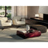 Frigerio Tom Pouf with sculptural design and premium upholstery for contemporary interiors Casa Design Group