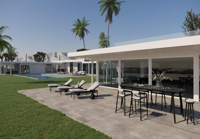 High End Torsa High Dining Table by Manutti Casa Desigh Group