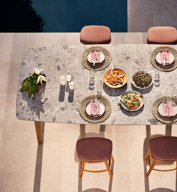 High End Torsa High Dining Table by Manutti Casa Desigh Group