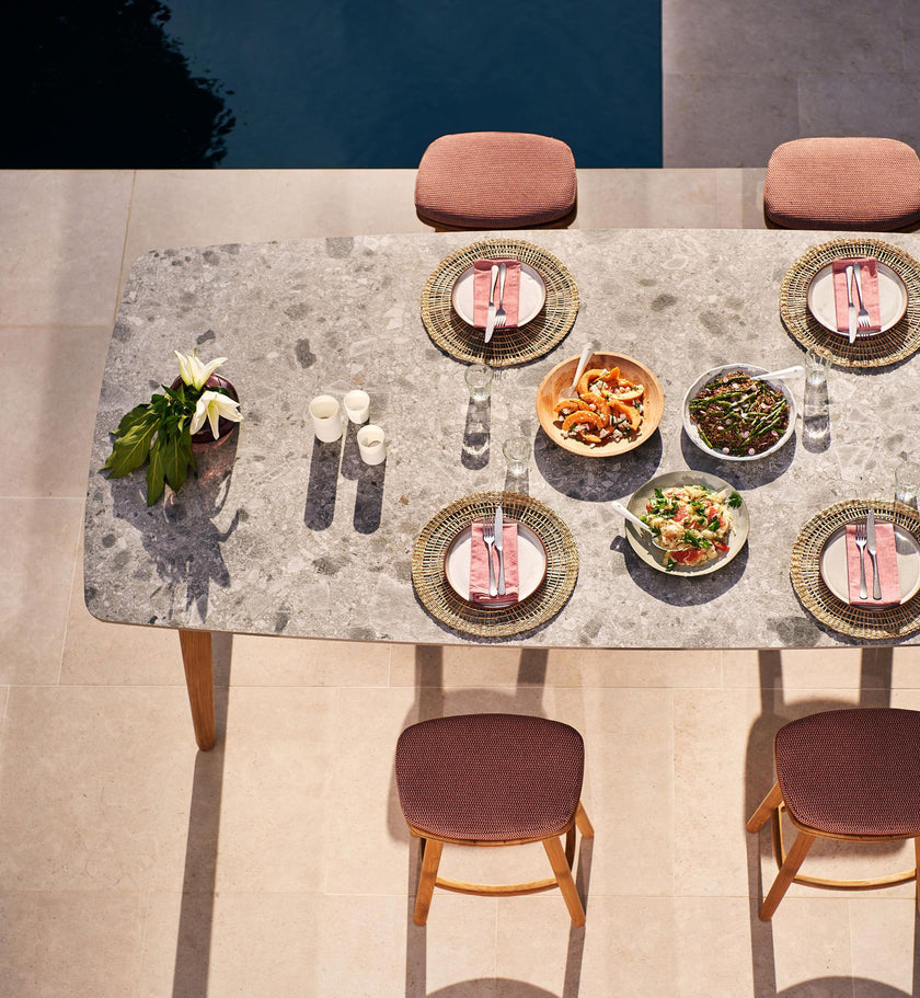 High End Torsa High Dining Table by Manutti Casa Desigh Group