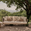 Tosca elegant outdoor sofa by Monica Armani for Tribù | Casa Design Group