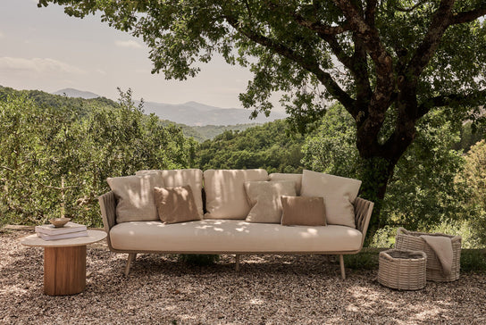 Tosca elegant outdoor sofa by Monica Armani for Tribù | Casa Design Group
