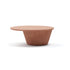 Modern Totem Outdoor Coffee Table with Cylindrical Base Casa Design Group
