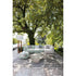 Modern Totem Outdoor Coffee Table with Cylindrical Base Casa Design Group