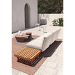Modern Totem Outdoor Coffee Table with Cylindrical Base Casa Design Group