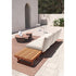 Modern Totem Outdoor Coffee Table with Cylindrical Base Casa Design Group