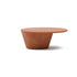 Modern Totem Outdoor Coffee Table with Cylindrical Base Casa Design Group