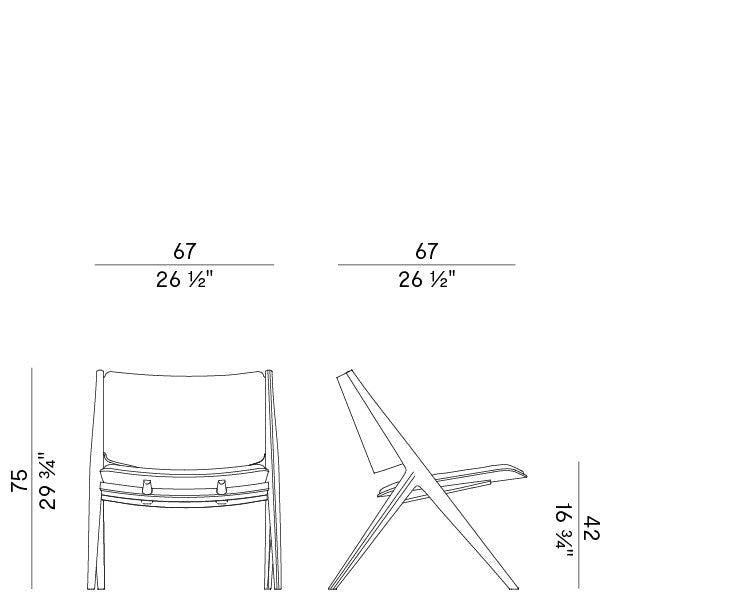 High End Track Lounge Chair by Potocco Casa Design Group