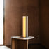 Trampolino C Table with Marble Top and Stained Ash Wood Base by Tacchini | Casa Design Group