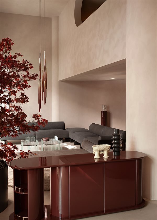 High End Tratto Hanging Lamp by Gallotti&Radice Casa Design Group