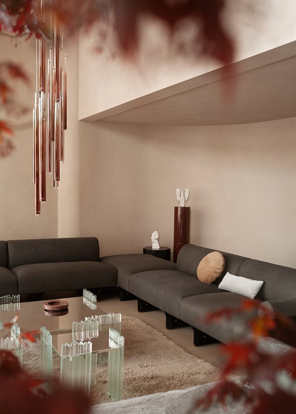 High End Tratto Hanging Lamp by Gallotti&Radice Casa Design Group