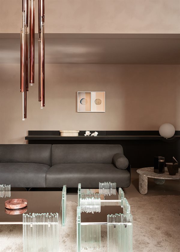 High End Tratto Hanging Lamp by Gallotti&Radice Casa Design Group