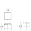 High End Tray Square Coffee Tables Casa Design Group