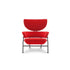 Tre Pezzi Lounge Chair by Cassina designed by Franco Albini with a sculptural upholstered wingback design.
