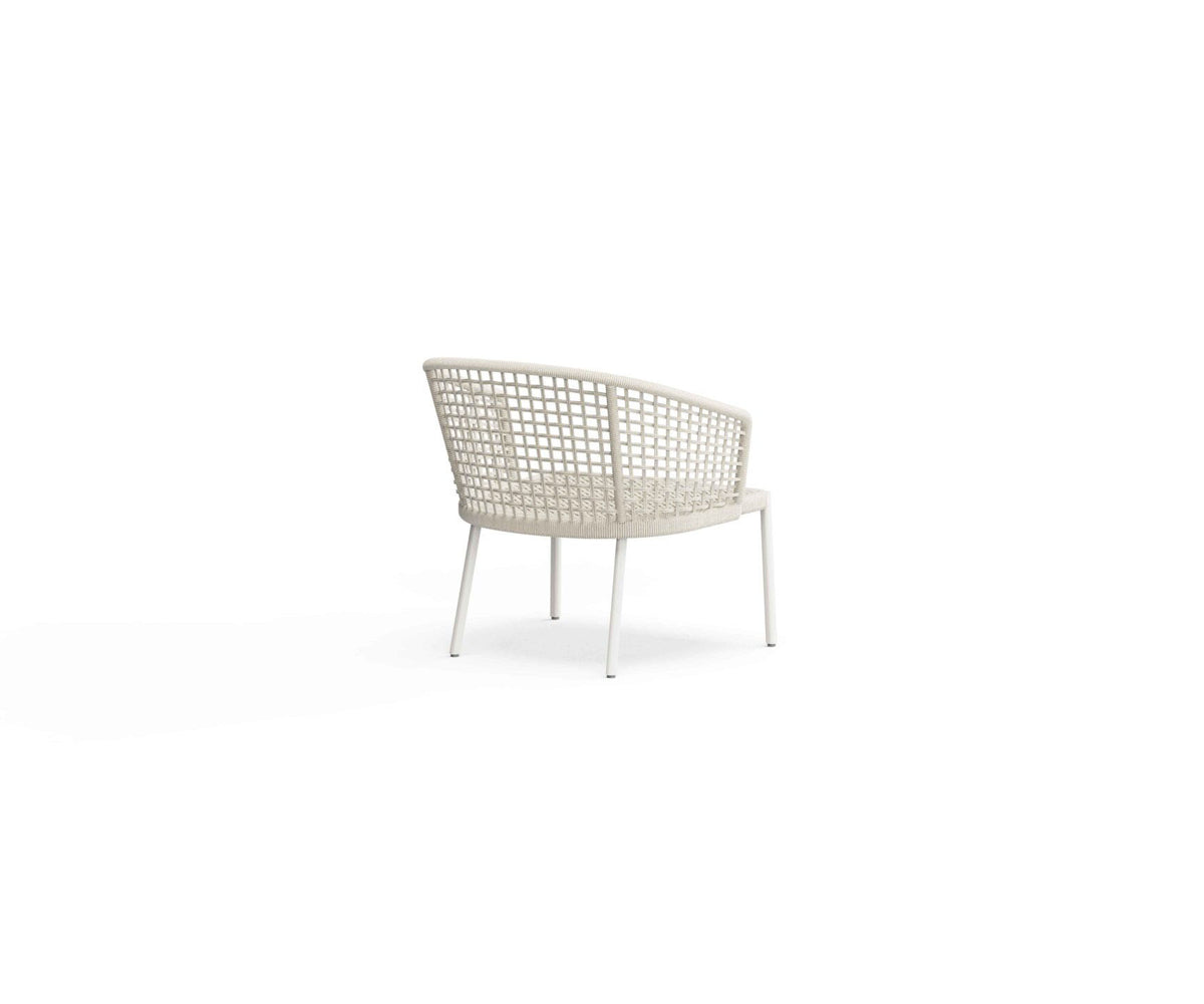 Tribeca Lounge Chair by Danao | Stylish Outdoor Seating with Aluminum Frame and Rope Weave | Casa Design Group