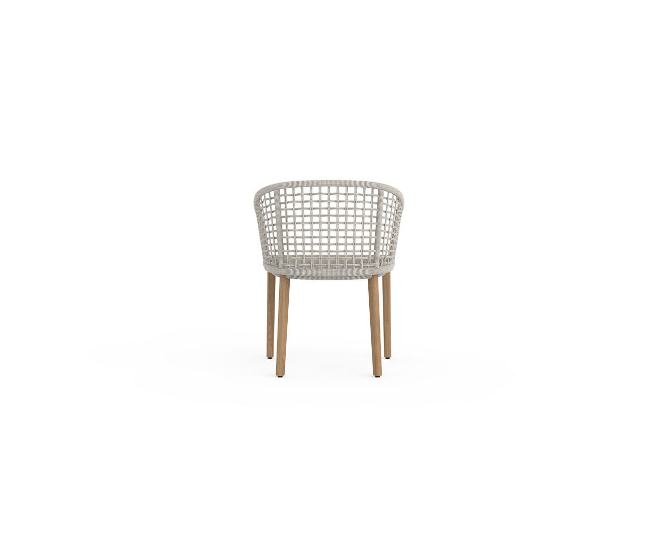 Contemporary Tribeca Teak Outdoor Dining Chair by Danao | Casa Design Group