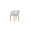 Contemporary Tribeca Teak Outdoor Dining Chair by Danao | Casa Design Group