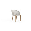 Contemporary Tribeca Teak Outdoor Dining Chair by Danao | Casa Design Group