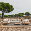 Teak and glass outdoor lanterns by Tribù Studio | Casa Design Group
