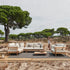 Teak and glass outdoor lanterns by Tribù Studio | Casa Design Group