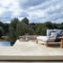 Teak and glass outdoor lanterns by Tribù Studio | Casa Design Group