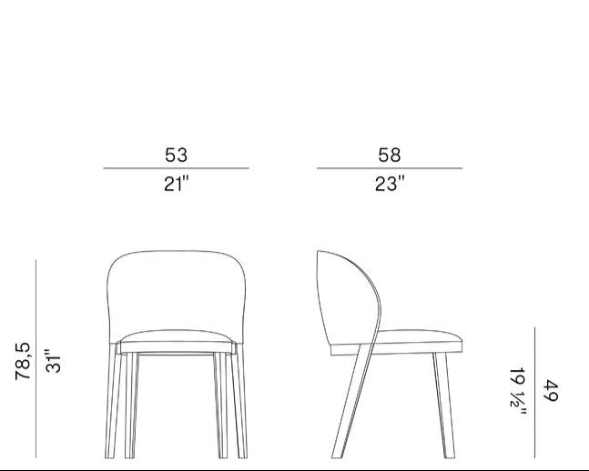 High End Trousse Chair by Potocco Casa Design Group