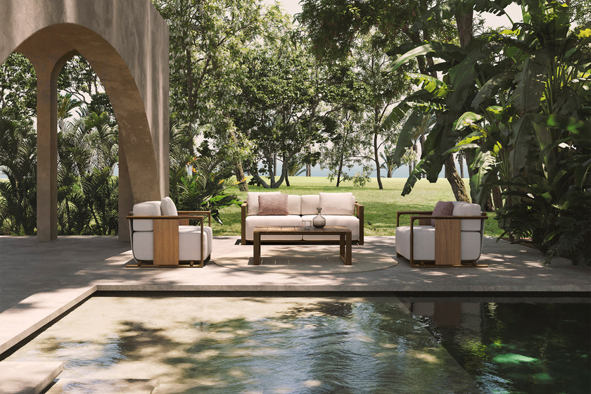 Floor Sample Tulum Sofa Set by Vondom Casa Design Group
