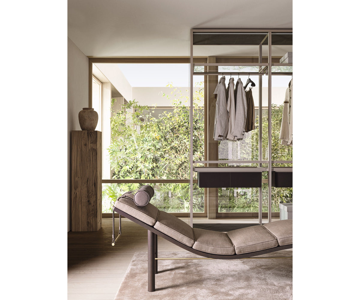 High End Tuscany Chaise Lounge by Molteni&amp;C Casa design Group