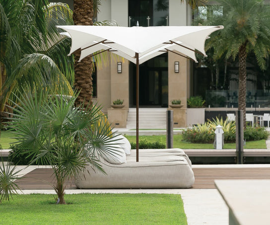 Tuuci Ocean Master M1 Manta Umbrella – Elegant marine-grade outdoor shade | Casa Design Group