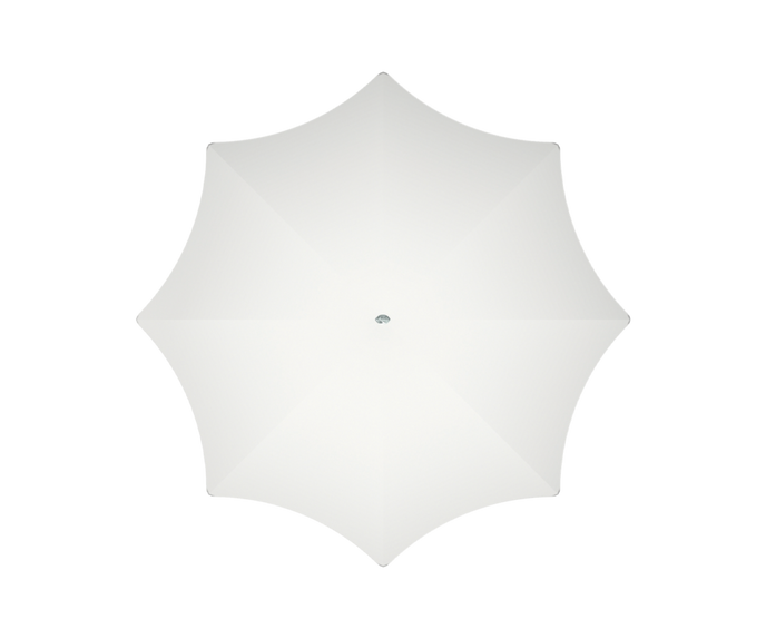 Modern curved marine-grade umbrella by Tuuci Ocean Master Max | Casa Design Group