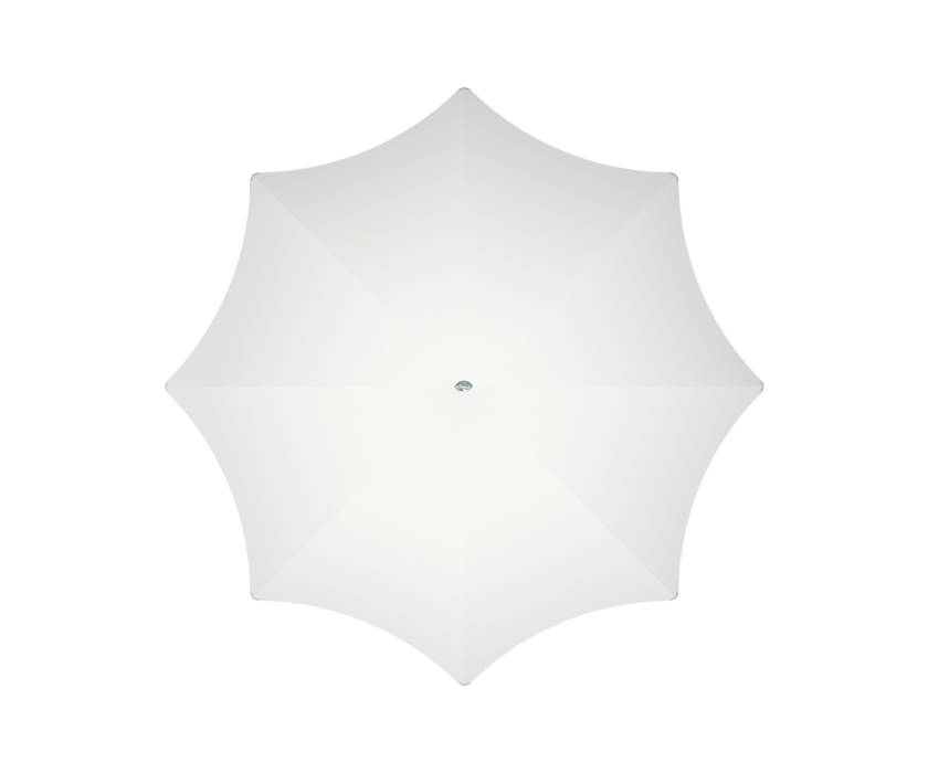 Modern curved marine-grade umbrella by Tuuci Ocean Master Max | Casa Design Group