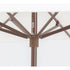 Modern curved marine-grade umbrella by Tuuci Ocean Master Max | Casa Design Group
