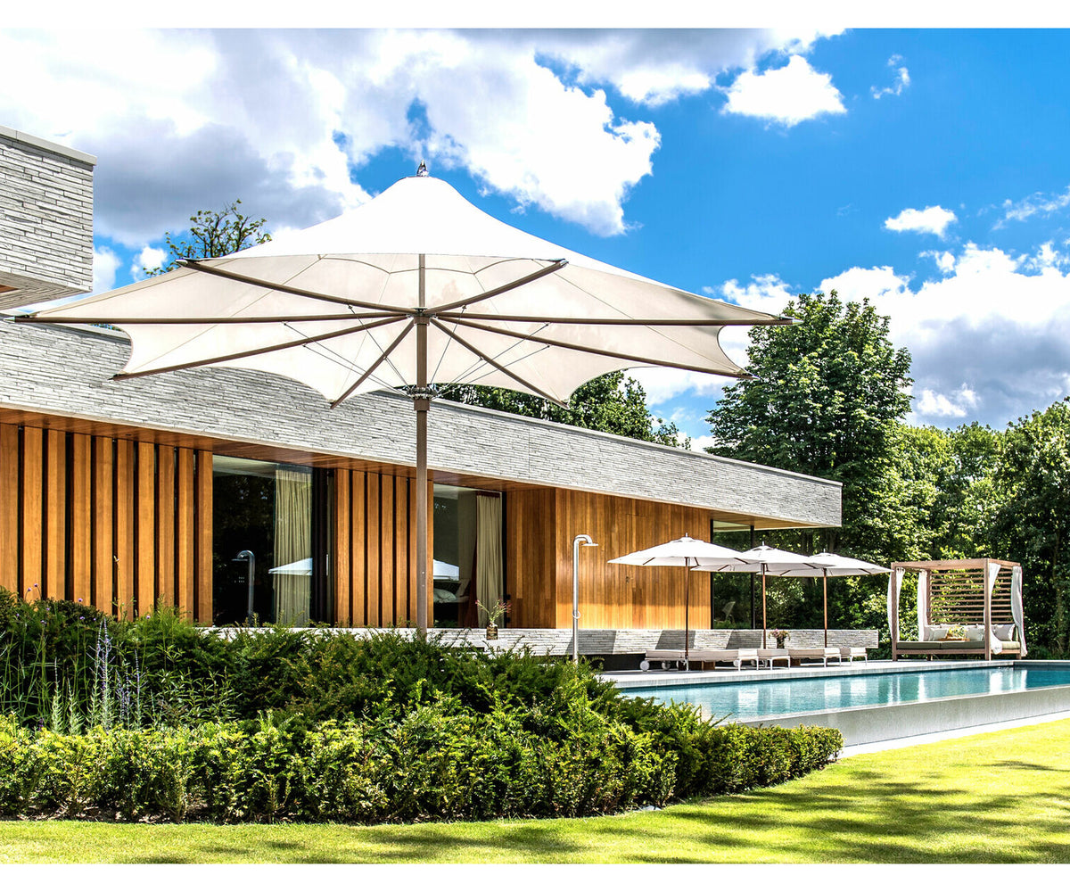 Marine-grade Tuuci Ocean Master Max F-1 parasol with durable construction Casa Design Group