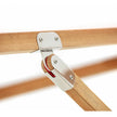 Marine-grade teak umbrella by Tuuci Ocean Master Max Nautical Teak Casa Design Group