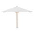 Marine-grade teak umbrella by Tuuci Ocean Master Max Nautical Teak Casa Design Group