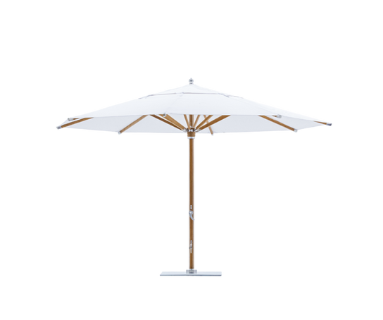 Tuuci Ocean Master Max Northstar Nautical Teak Umbrella luxury outdoor parasol Casa Design Group