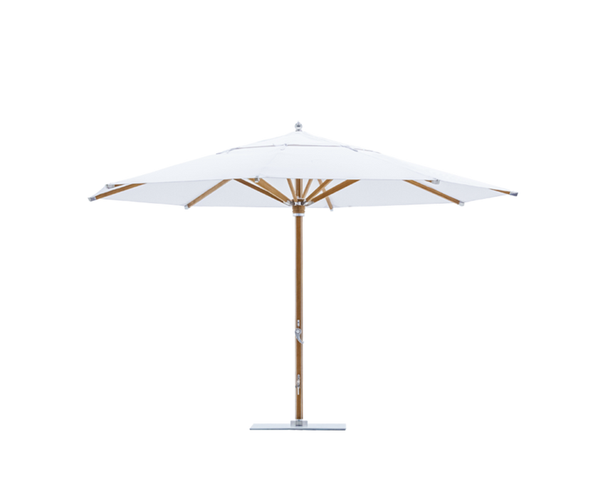 Tuuci Ocean Master Max Northstar Nautical Teak Umbrella luxury outdoor parasol Casa Design Group