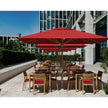 Tuuci Ocean Master Max Northstar Nautical Teak Umbrella luxury outdoor parasol Casa Design Group