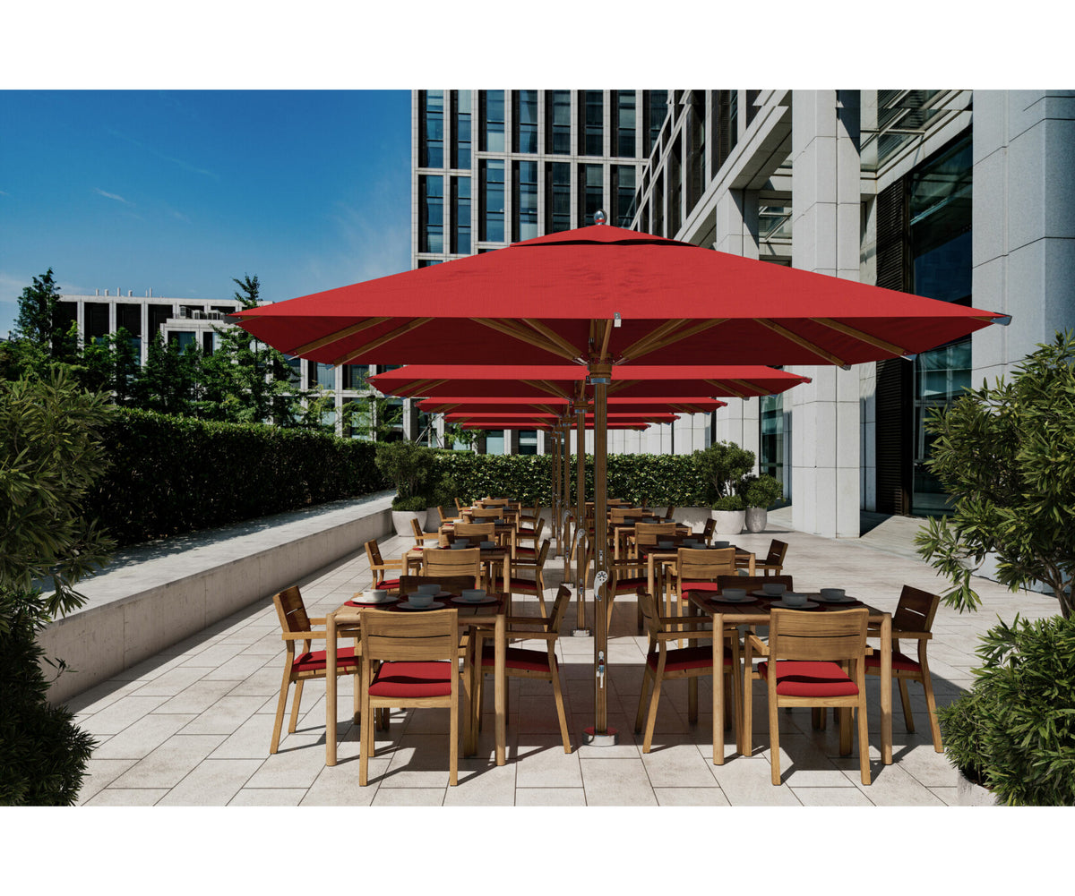 Tuuci Ocean Master Max Northstar Nautical Teak Umbrella luxury outdoor parasol Casa Design Group