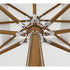 Tuuci Ocean Master Max Northstar Nautical Teak Umbrella luxury outdoor parasol Casa Design Group