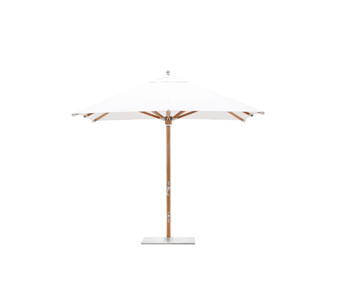 Tuuci Ocean Master Max Northstar Nautical Teak Umbrella luxury outdoor parasol Casa Design Group