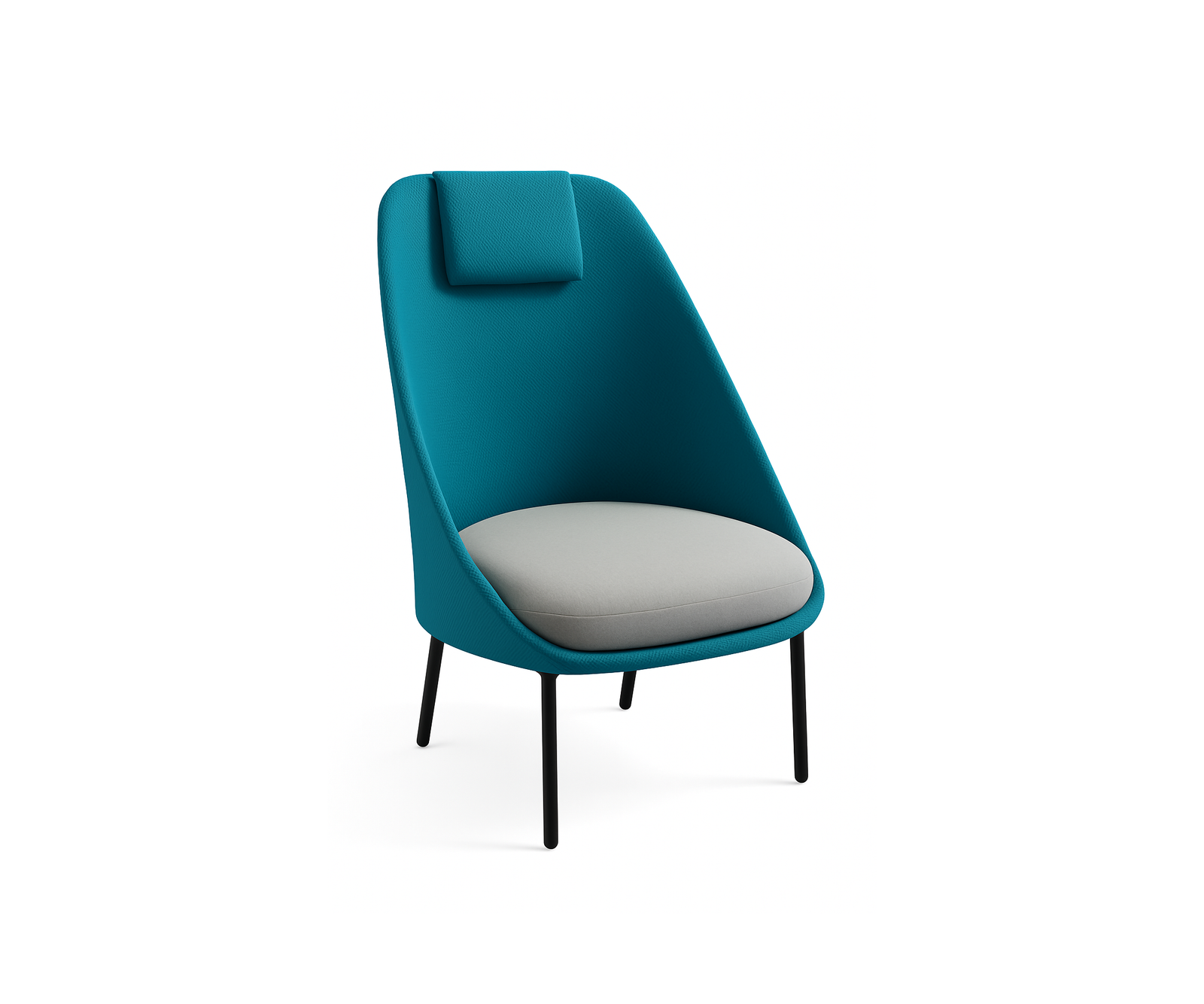Luxury Twins High-Back Lounge Armchair by Expormim Designed by MUT Design Studio Casa Design Group