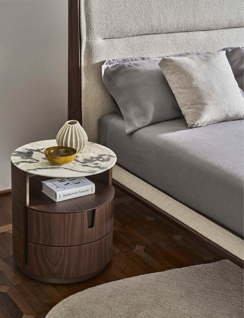 Tylsa Night Open 2 Nightstand by Danilo Radice for Porada | Casa Design Group