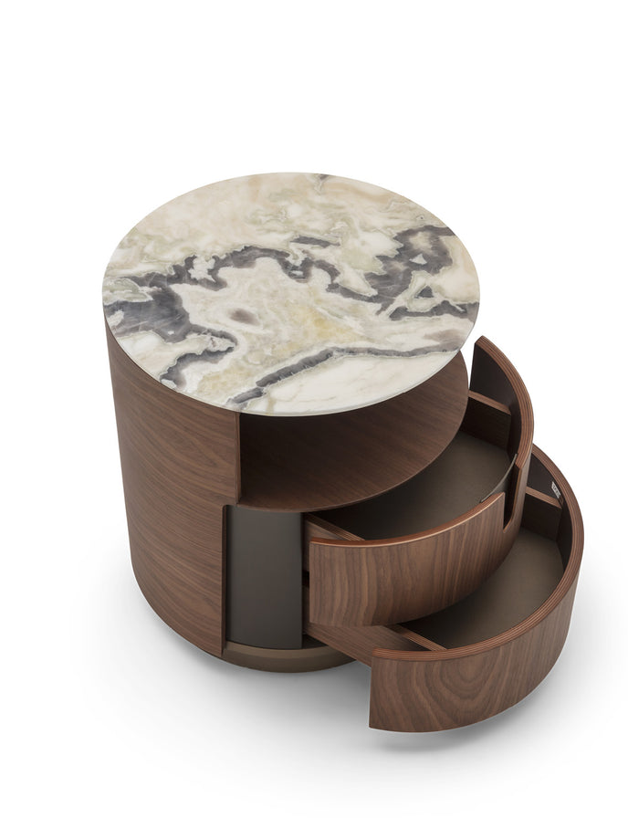 Tylsa Night Open 2 Nightstand by Danilo Radice for Porada | Casa Design Group