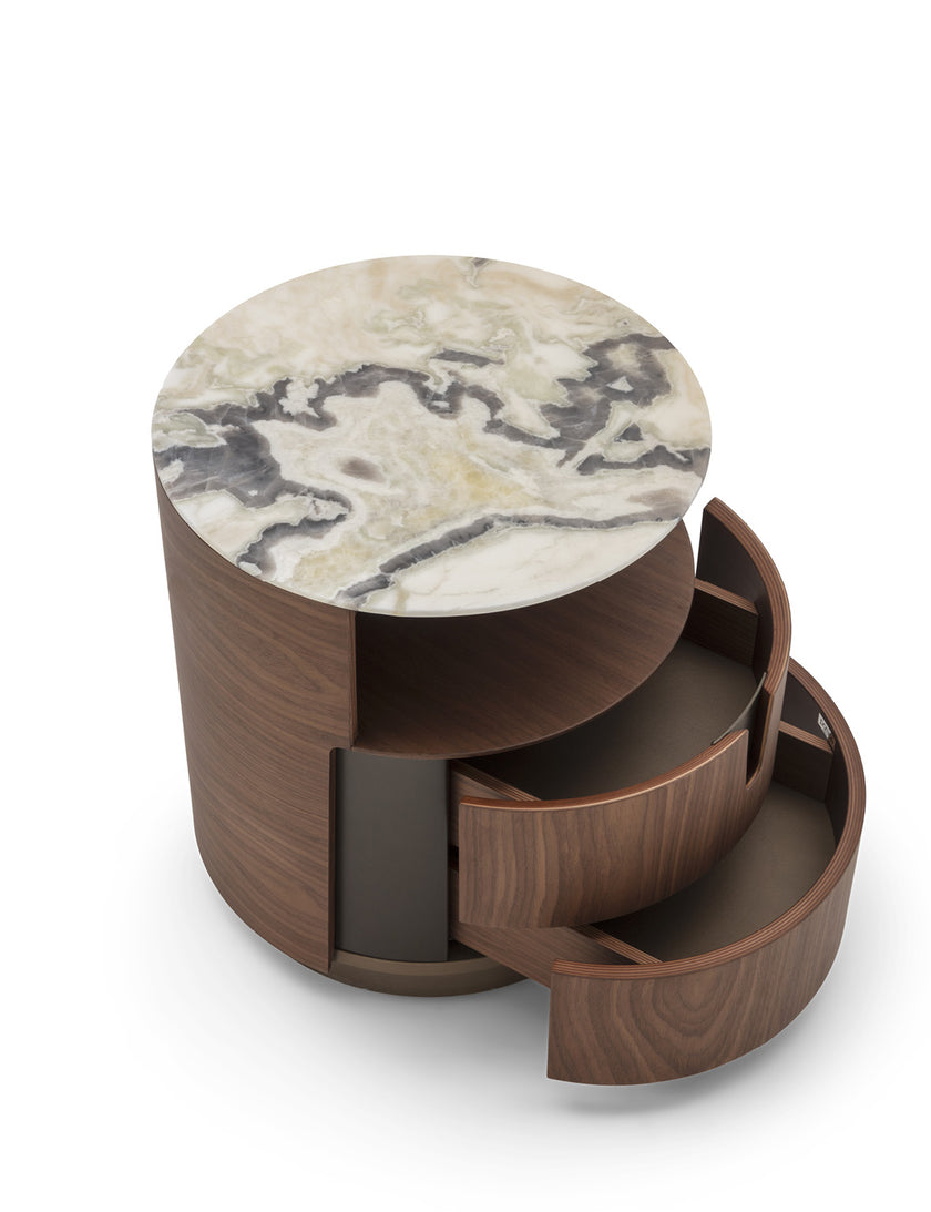Tylsa Night Open 2 Nightstand by Danilo Radice for Porada | Casa Design Group